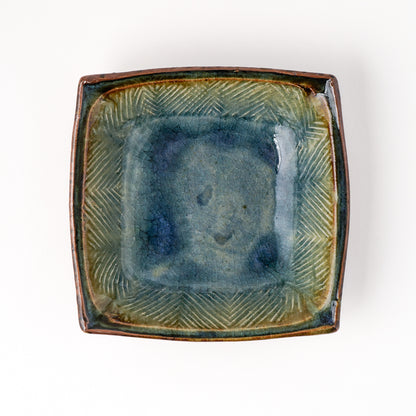 角鉢 5寸(約15cm×約15cm) 押紋 B