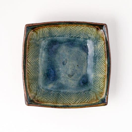 角鉢 5寸(約15cm×約15cm) 押紋 B