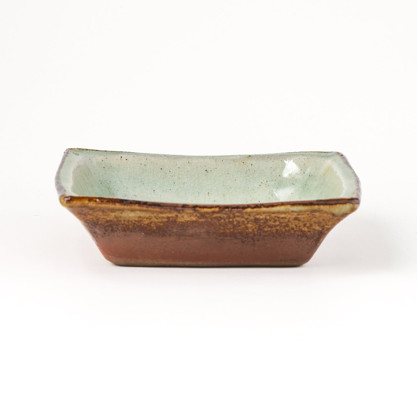 角鉢 5寸(約15cm×約15cm) 白掛 C