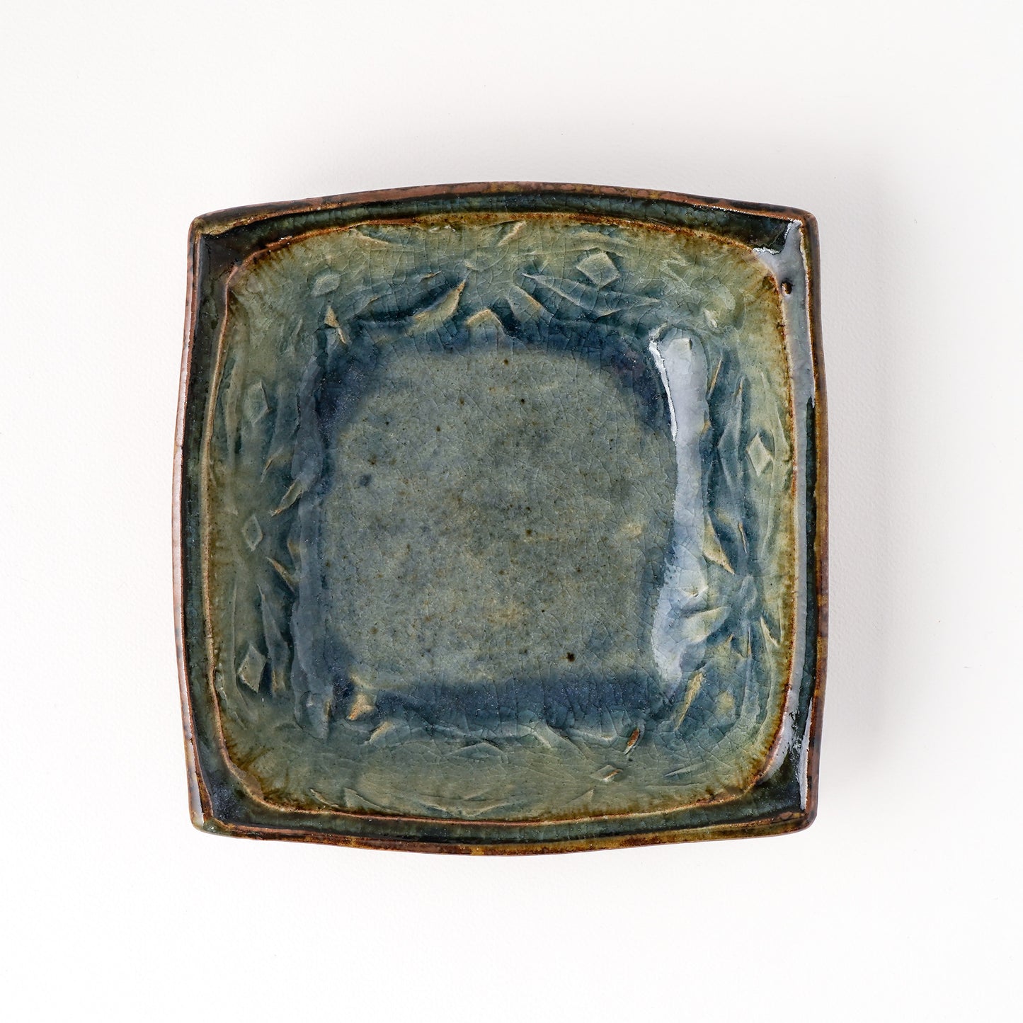 角鉢 5寸(約15cm×約15cm) 押紋 C