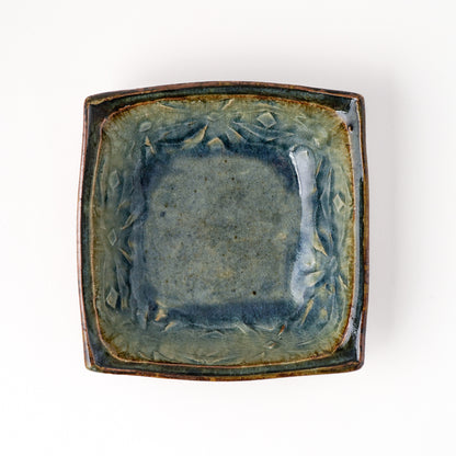 角鉢 5寸(約15cm×約15cm) 押紋 C