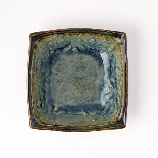 角鉢 5寸(約15cm×約15cm) 押紋 C
