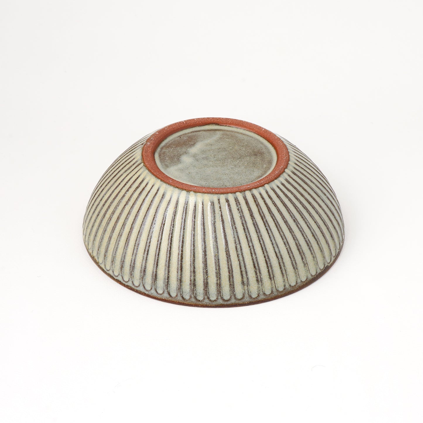 鉢 5寸(約15cm) キビ白 D