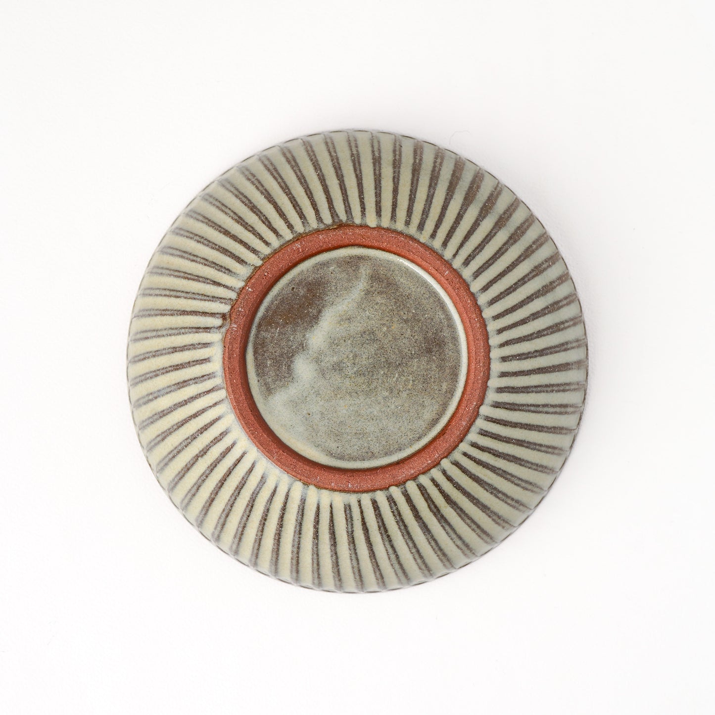 鉢 5寸(約15cm) キビ白 D