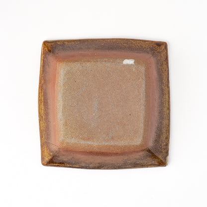 角鉢 5寸(約15cm×約15cm) 白掛 D