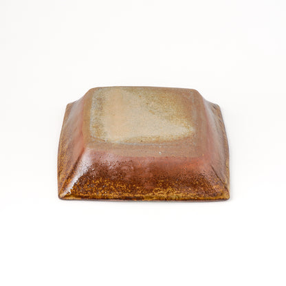 角鉢 5寸(約15cm×約15cm) 白掛 E