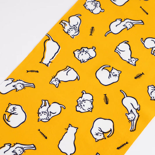 てぬぐい 猫三昧