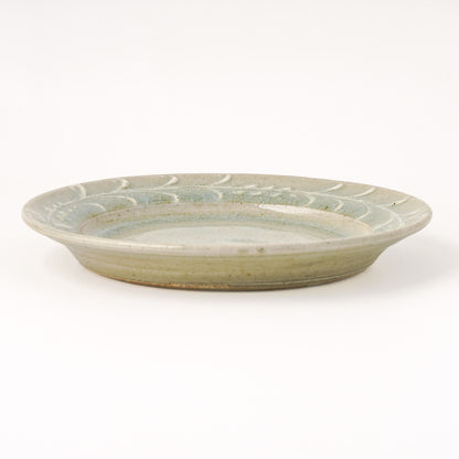 平皿 6寸(約18cm) イッチン 半磁器 A