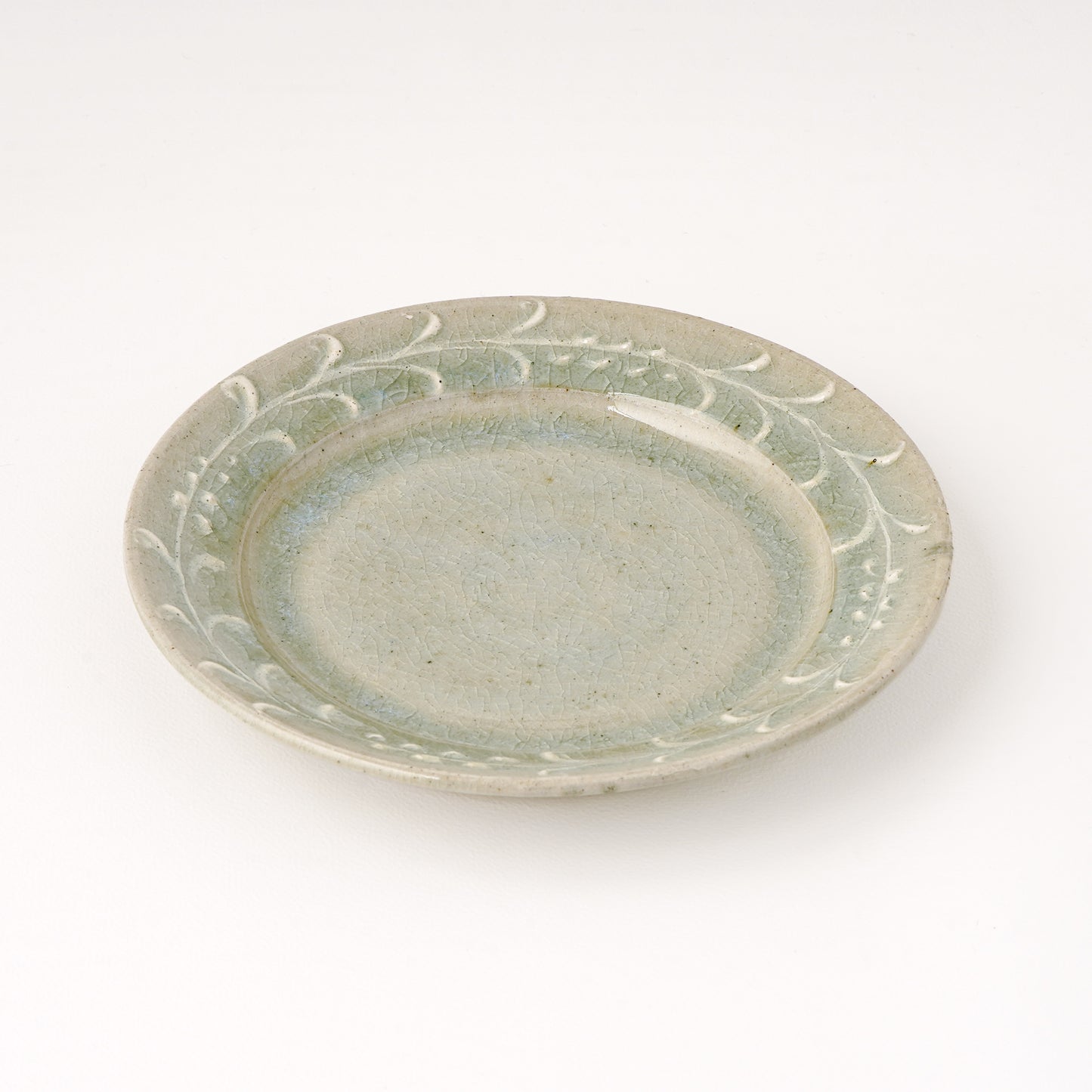 平皿 6寸(約18cm) イッチン 半磁器 A
