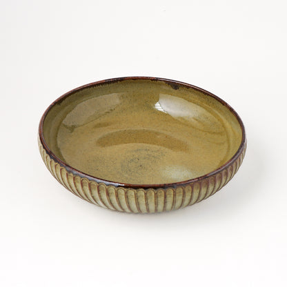 カレー皿 6寸(約18cm) キビ白 A