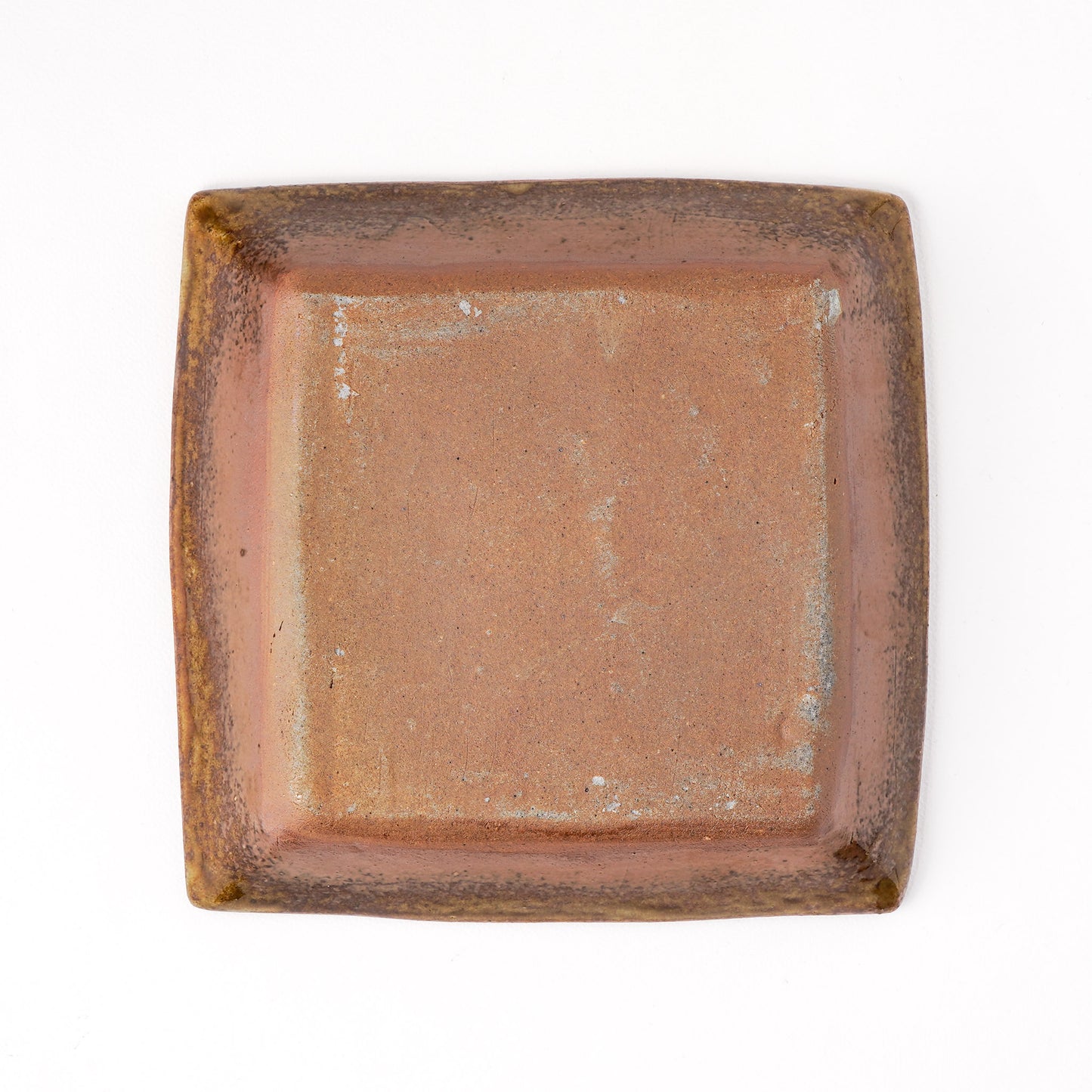 角皿 6寸(約18cm×約18cm) 白掛 A