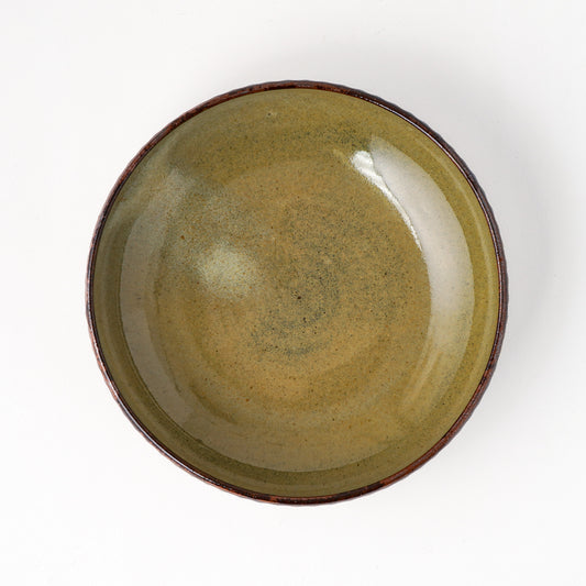 カレー皿 6寸(約18cm) キビ白 A