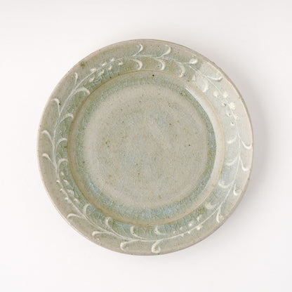 平皿 6寸(約18cm) イッチン 半磁器 A