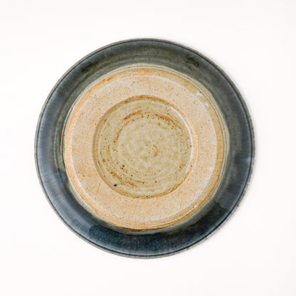 平皿 6寸(約18cm) イッチン 呉須 B