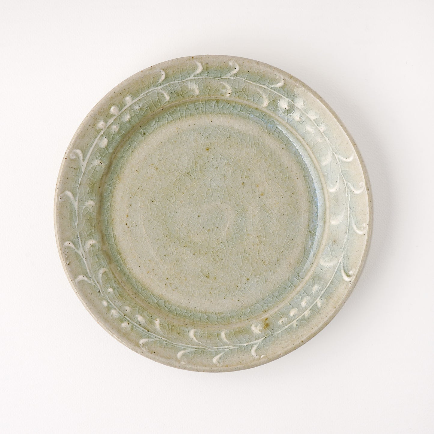 平皿 6寸(約18cm) イッチン 半磁器 B