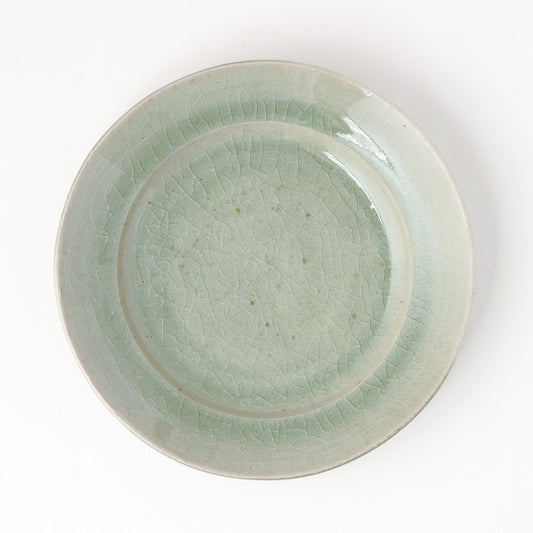 平皿 6寸(約18cm) 白磁 B