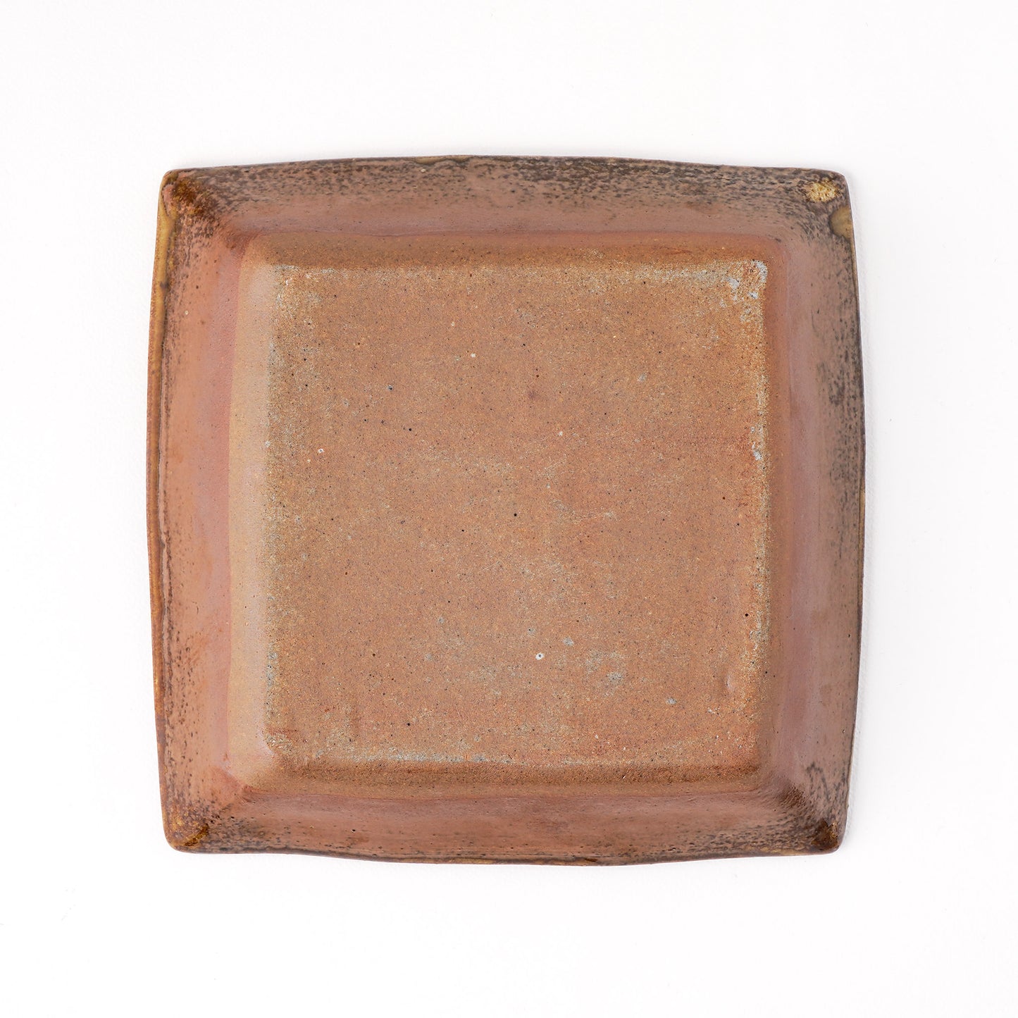 角皿 6寸(約18cm×約18cm) 白掛 B