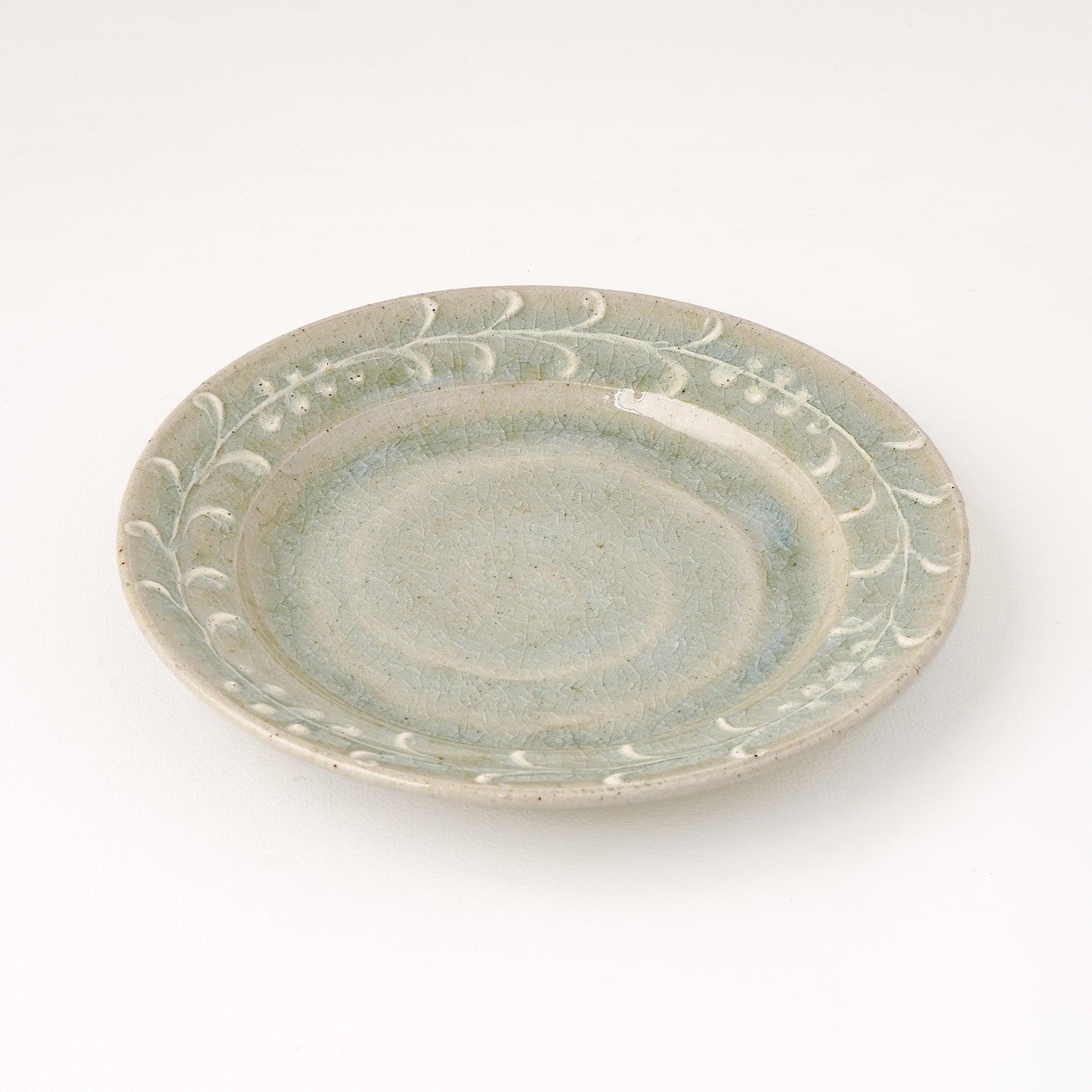平皿 6寸(約18cm) イッチン 半磁器 C
