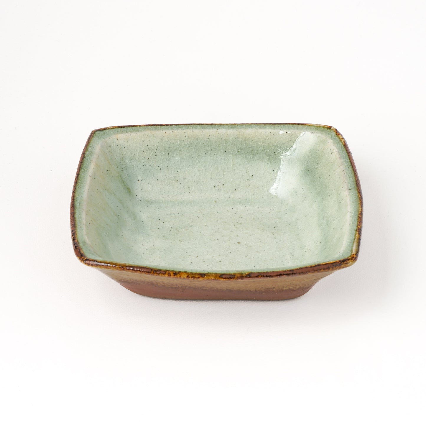 角鉢 6寸(約18cm×約18cm) 白掛 C