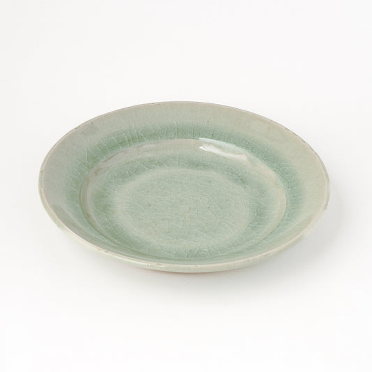 平皿 6寸(約18cm) 白磁 C
