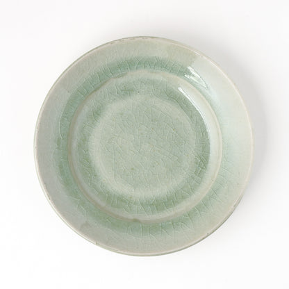 平皿 6寸(約18cm) 白磁 C