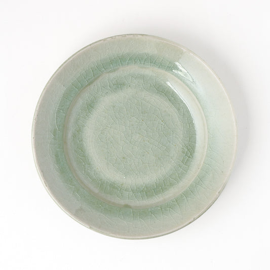 平皿 6寸(約18cm) 白磁 C