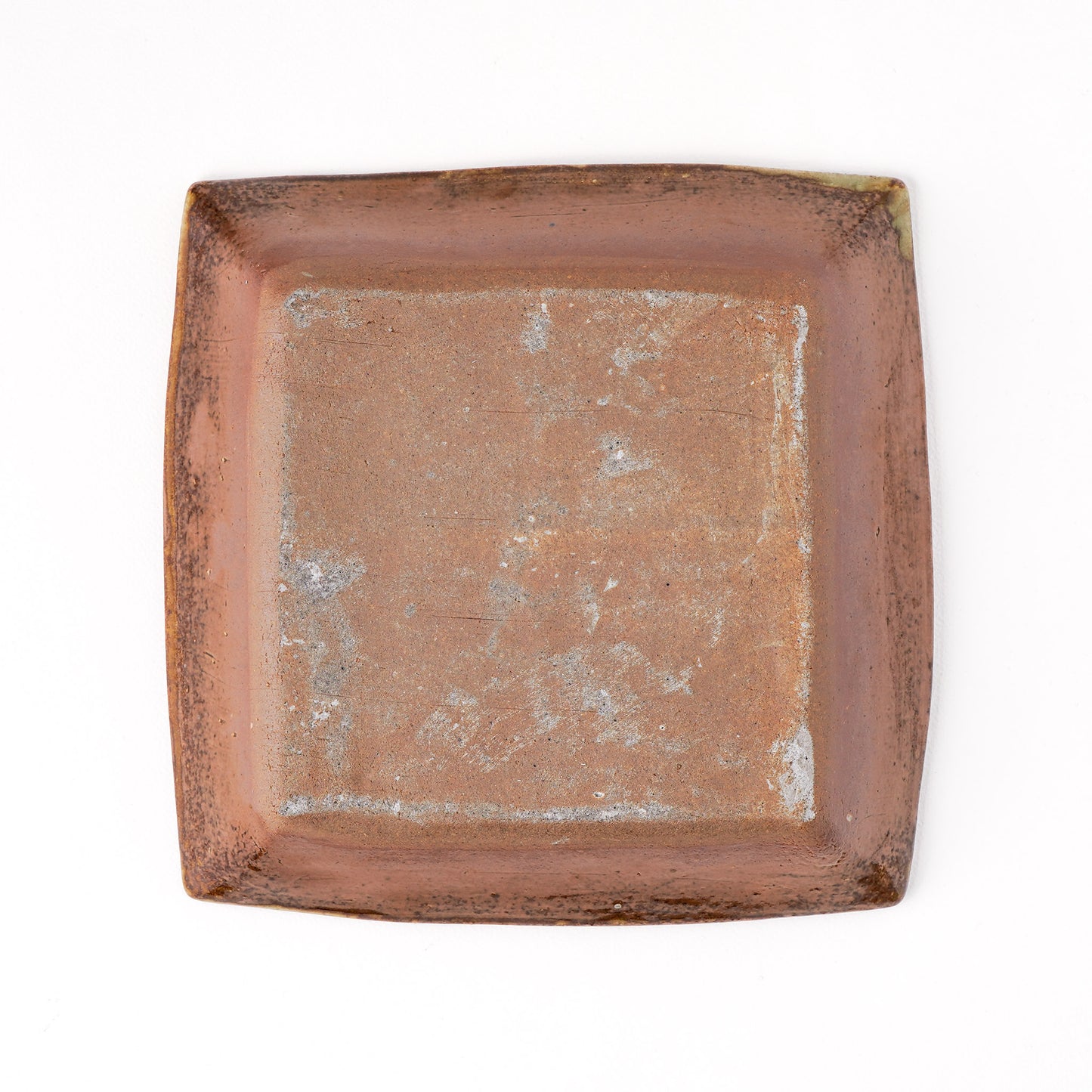 角皿 6寸(約18cm×約18cm) 白掛 C
