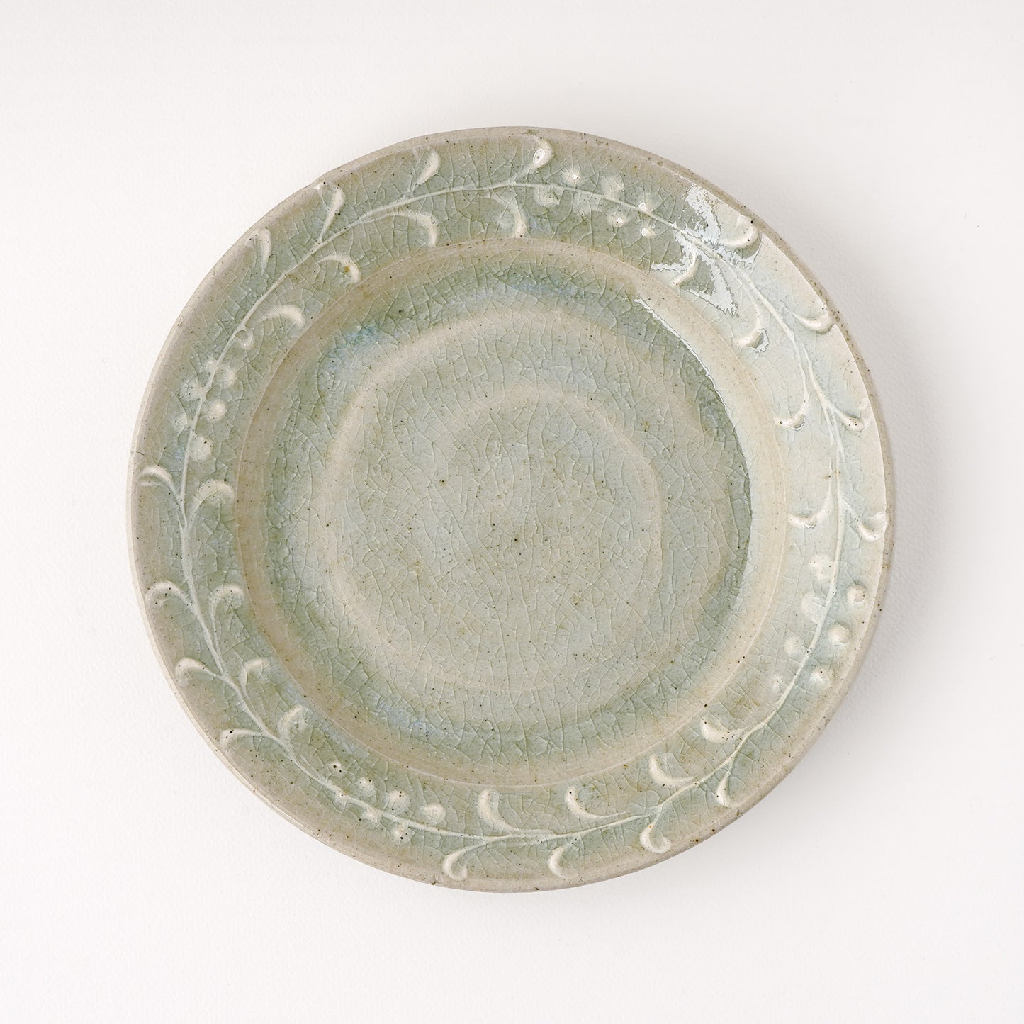 平皿 6寸(約18cm) イッチン 半磁器 C