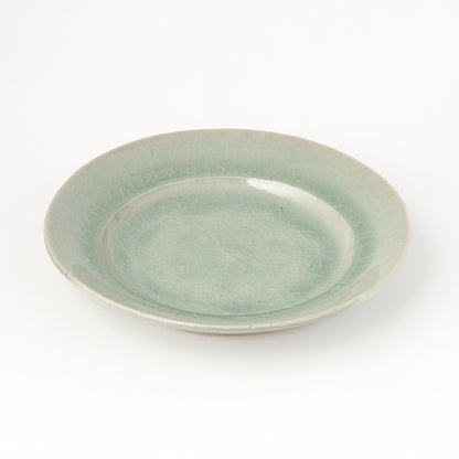 平皿 6寸(約18cm) 白磁 D