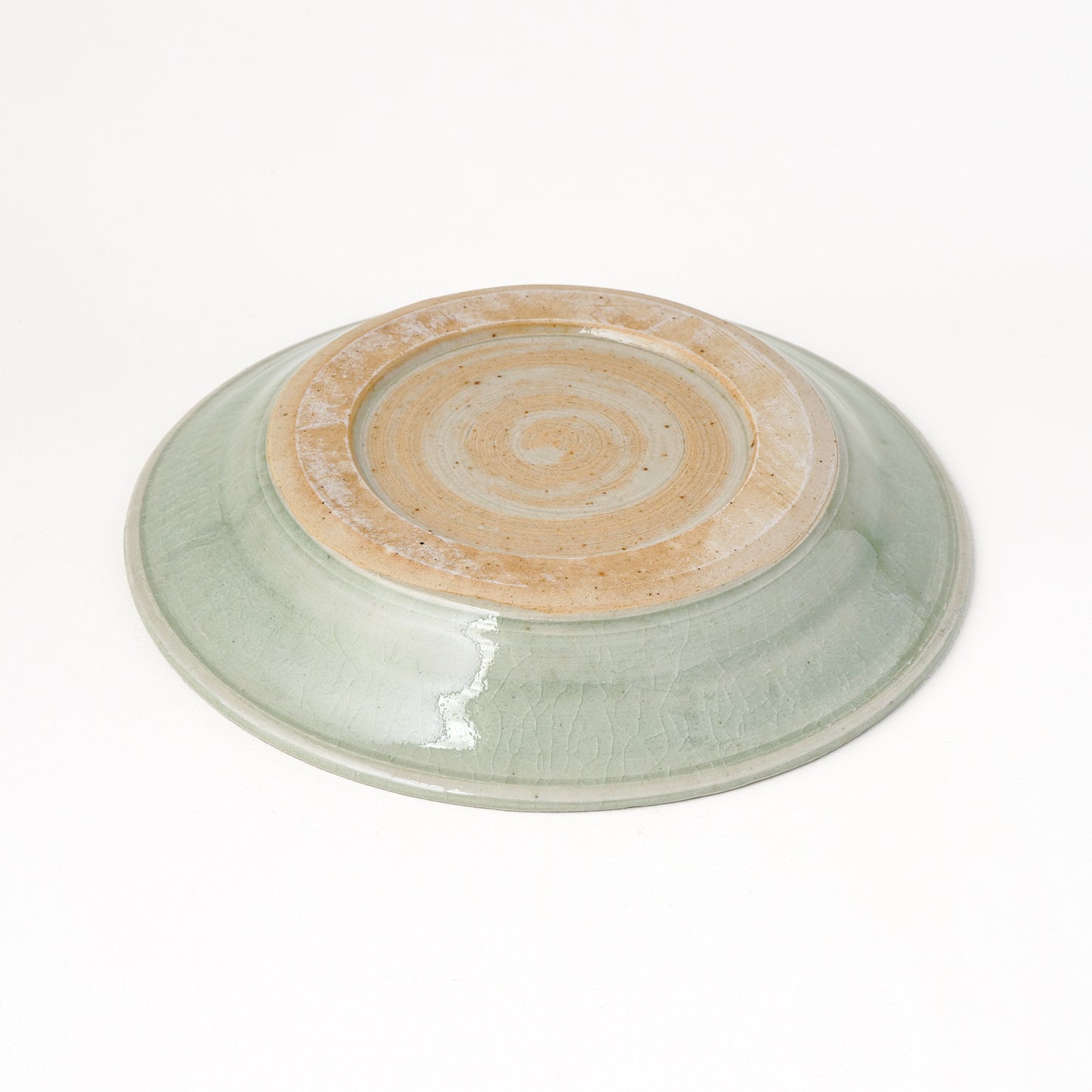 平皿 6寸(約18cm) 白磁 D