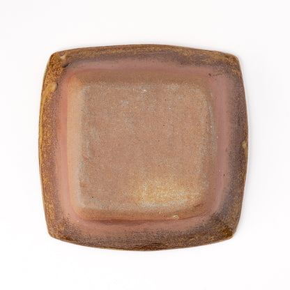 角鉢 6寸(約18cm×約18cm) 白掛 D