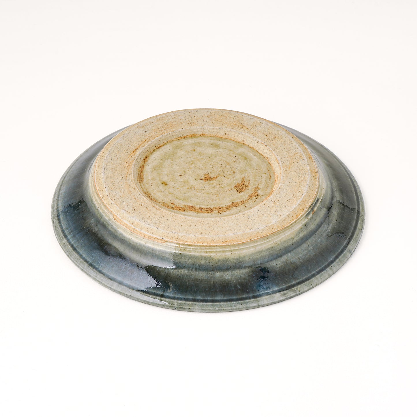 平皿 6寸(約18cm) イッチン 呉須 F
