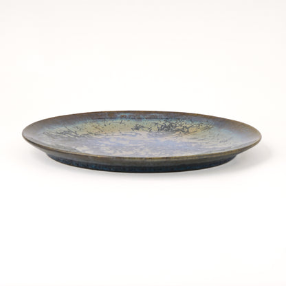 皿 7寸(約21cm) 青 A
