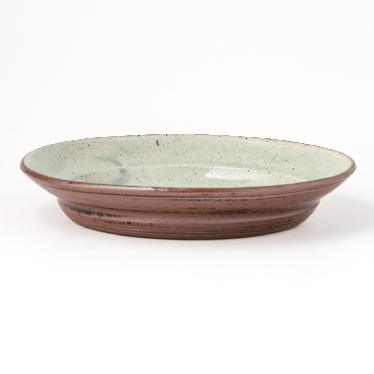 皿 7寸(約21cm) 白掛 A