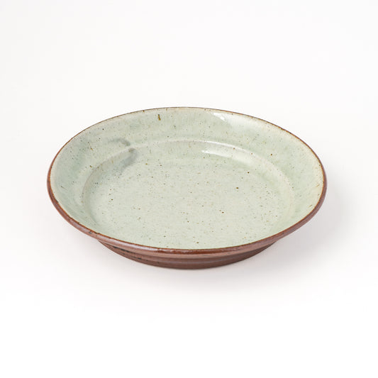 皿 7寸(約21cm) 白掛 A