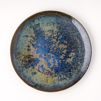 皿 7寸(約21cm) 青 A