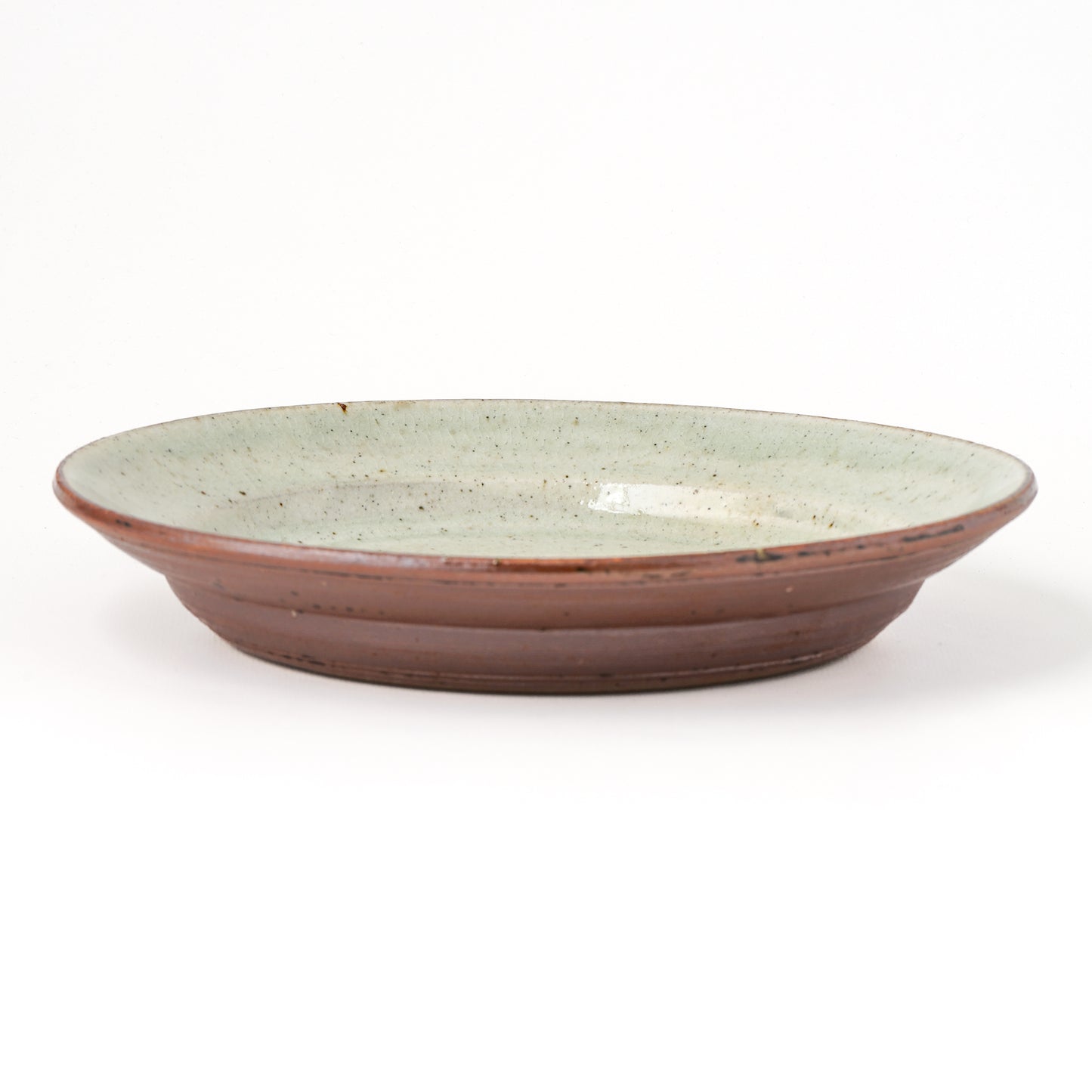 皿 7寸(約21cm) 白掛 B