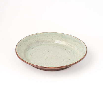 皿 7寸(約21cm) 白掛 B