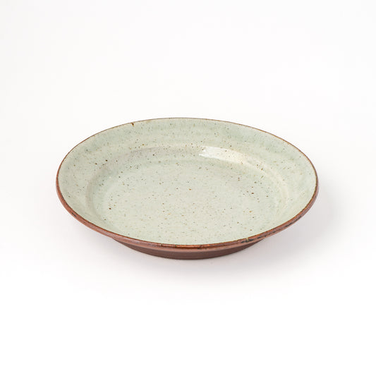 皿 7寸(約21cm) 白掛 B