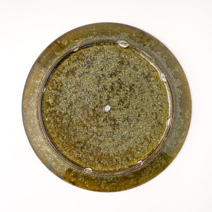 皿 7寸(約21cm) 緑 B