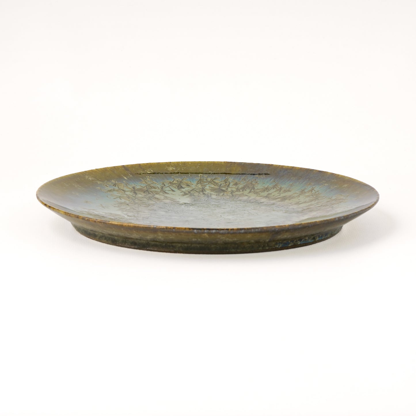 皿 7寸(約21cm) 緑 C