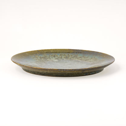 皿 7寸(約21cm) 緑 C