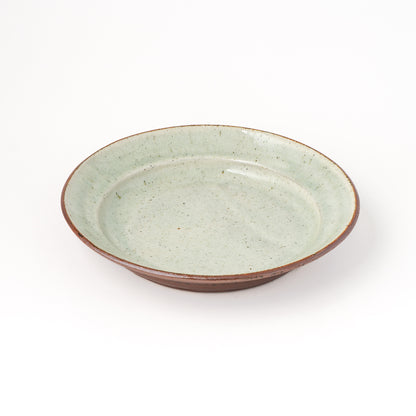 皿 7寸(約21cm) 白掛 C