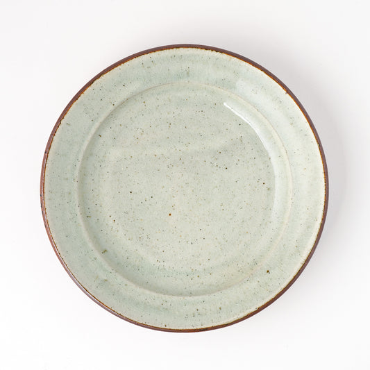 皿 7寸(約21cm) 白掛 C