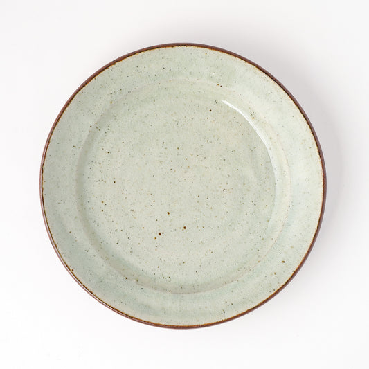 皿 7寸(約21cm) 白掛 D