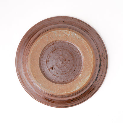 皿 7寸(約21cm) 白掛 E