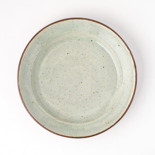皿 7寸(約21cm) 白掛 E