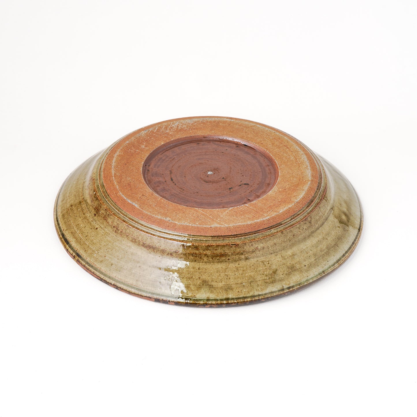 皿 7寸(約21cm) 灰釉 I