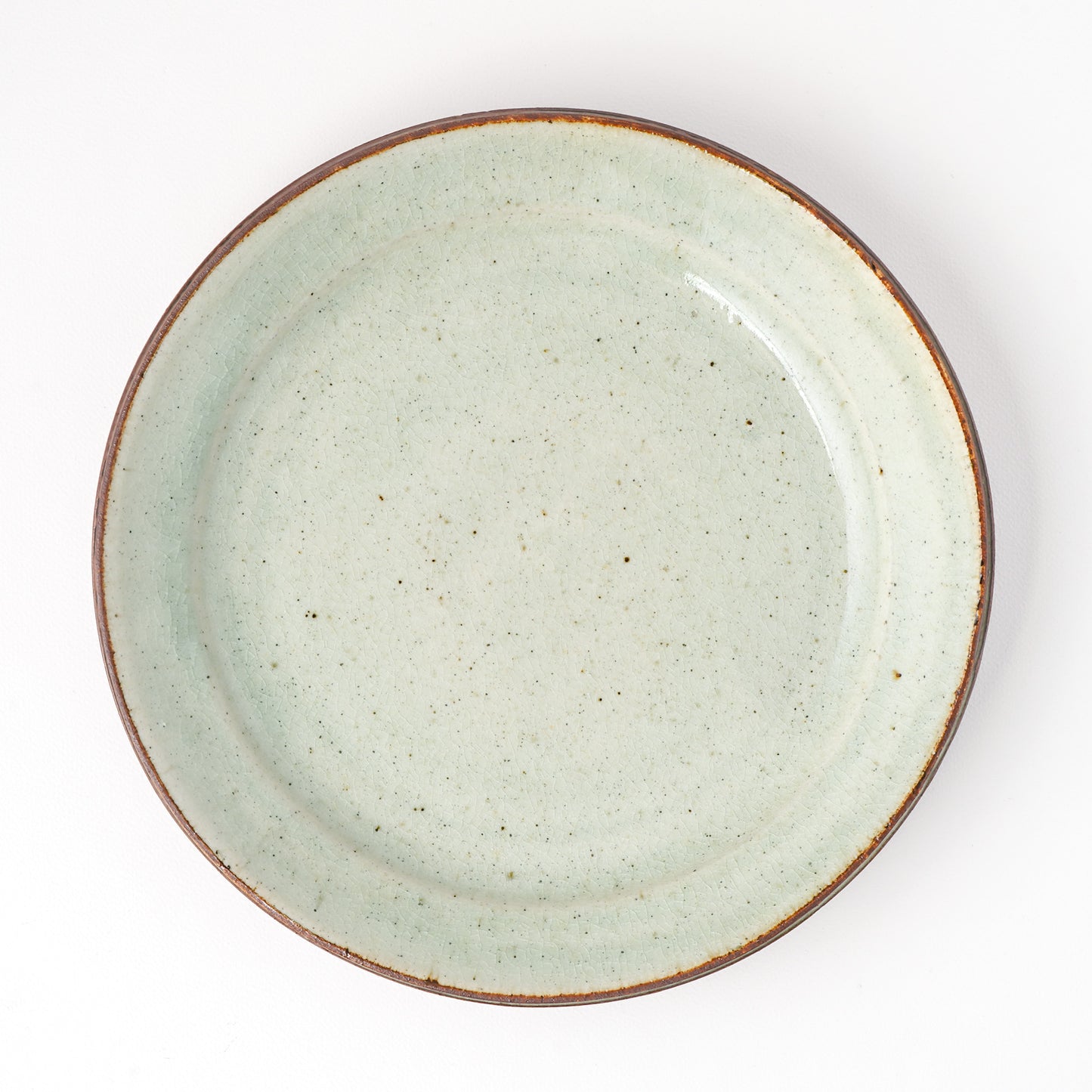 皿 8寸(約24cm) 白掛 A