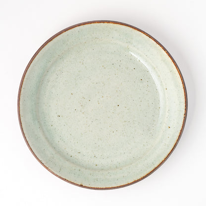 皿 8寸(約24cm) 白掛 A
